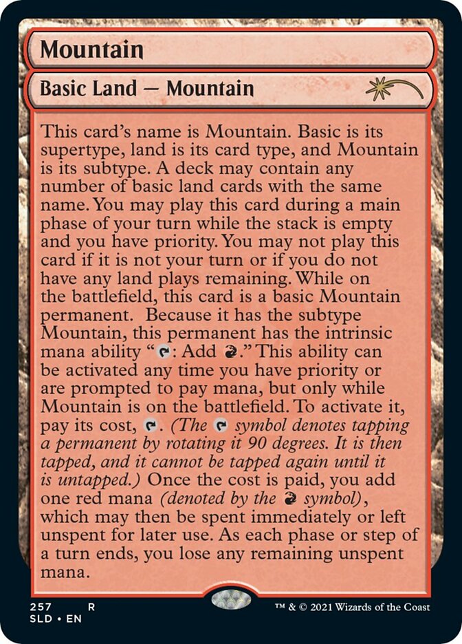 Montanha / Mountain - Magic: The Gathering - MoxLand