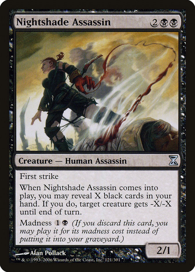 Assassino de Beladona / Nightshade Assassin - Magic: The Gathering - MoxLand