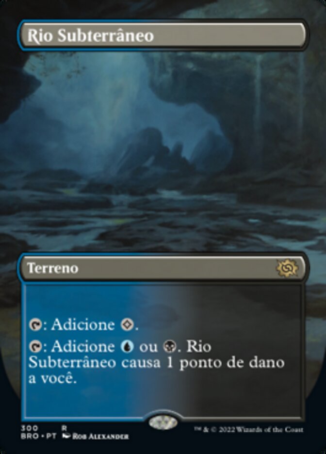 Rio Subterrâneo / Underground River - Magic: The Gathering - MoxLand