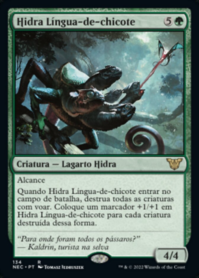 Hidra Língua-de-chicote / Whiptongue Hydra - Magic: The Gathering - MoxLand