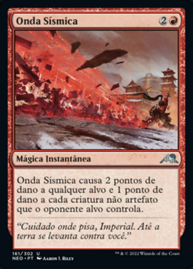 Onda Sísmica / Seismic Wave - Magic: The Gathering - MoxLand