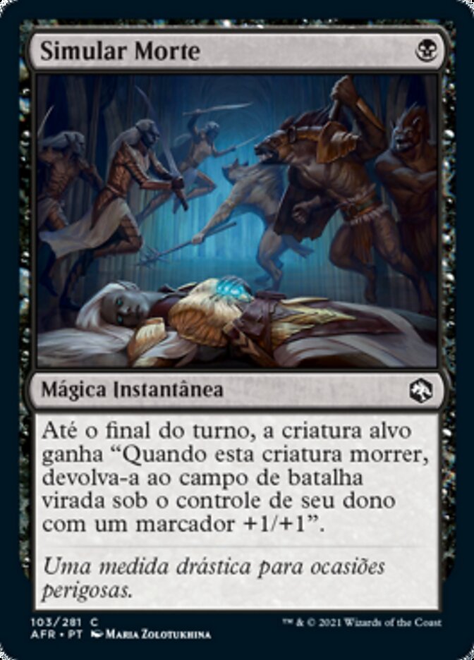 Simular Morte / Feign Death - Magic: The Gathering - MoxLand