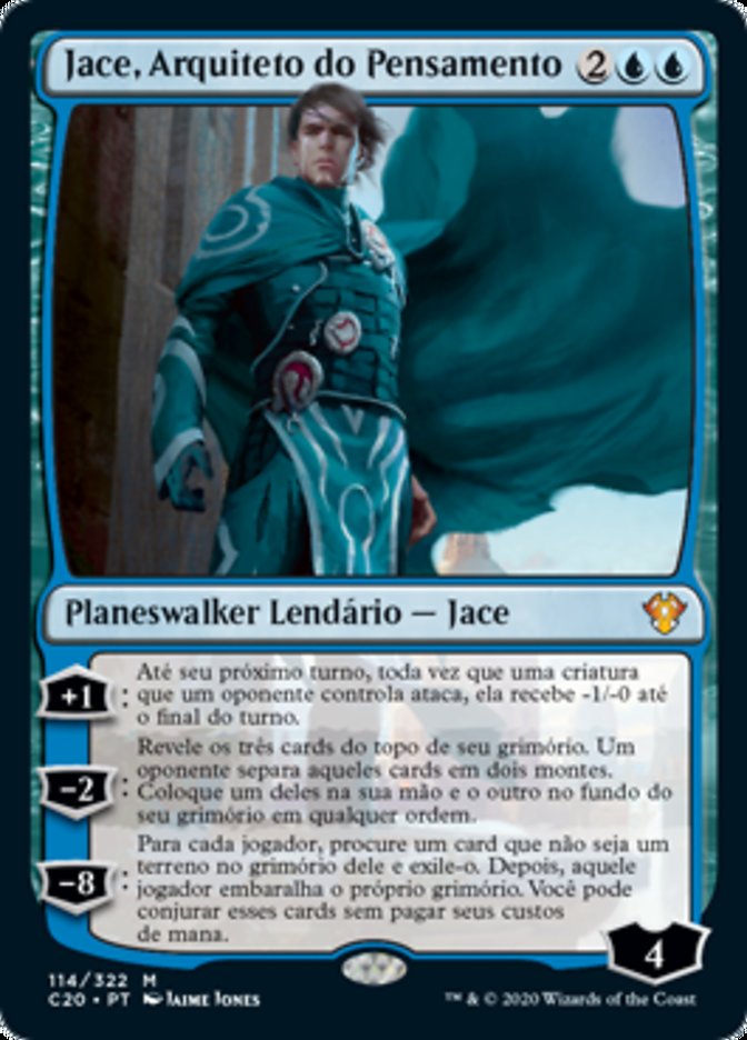 Jace, Arquiteto do Pensamento / Jace, Architect of Thought - Magic: The Gathering - MoxLand