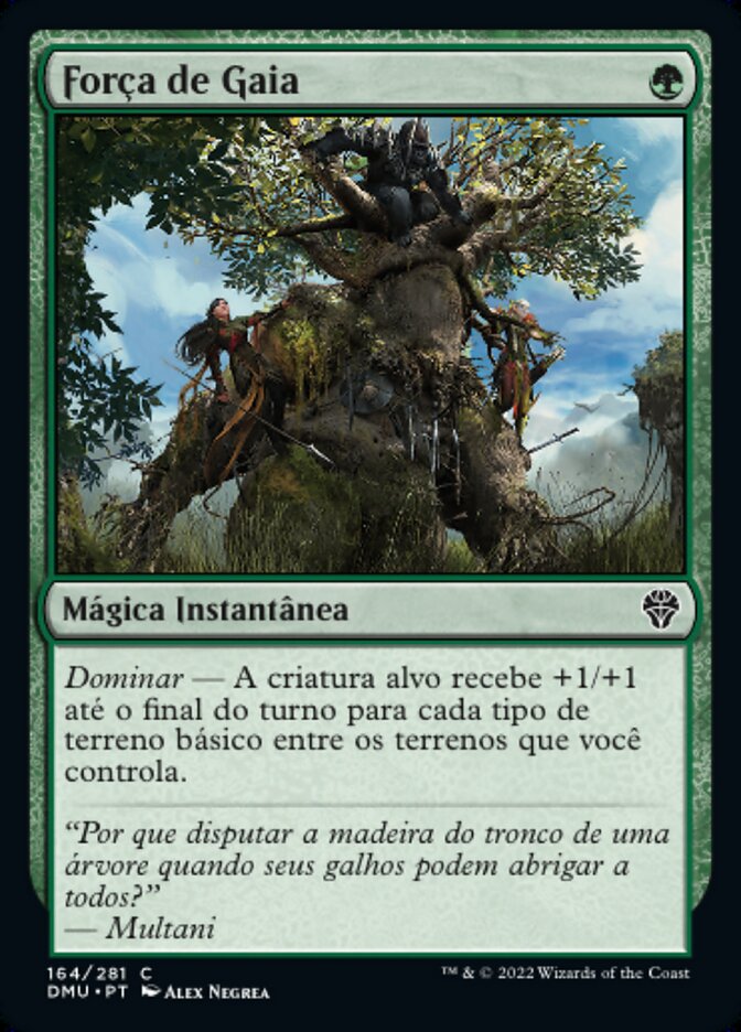 Força de Gaia / Gaea's Might - Magic: The Gathering - MoxLand