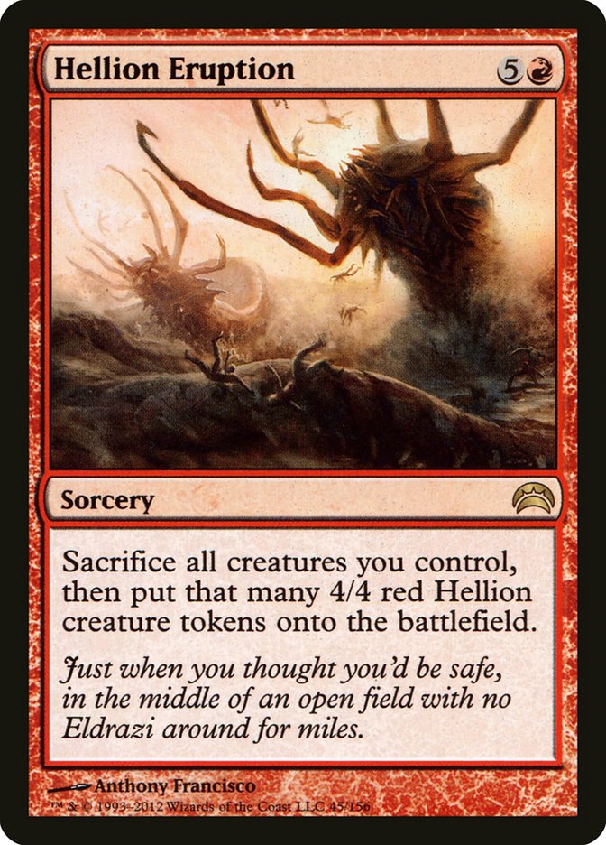 Erupção Avernal / Hellion Eruption - Magic: The Gathering - MoxLand