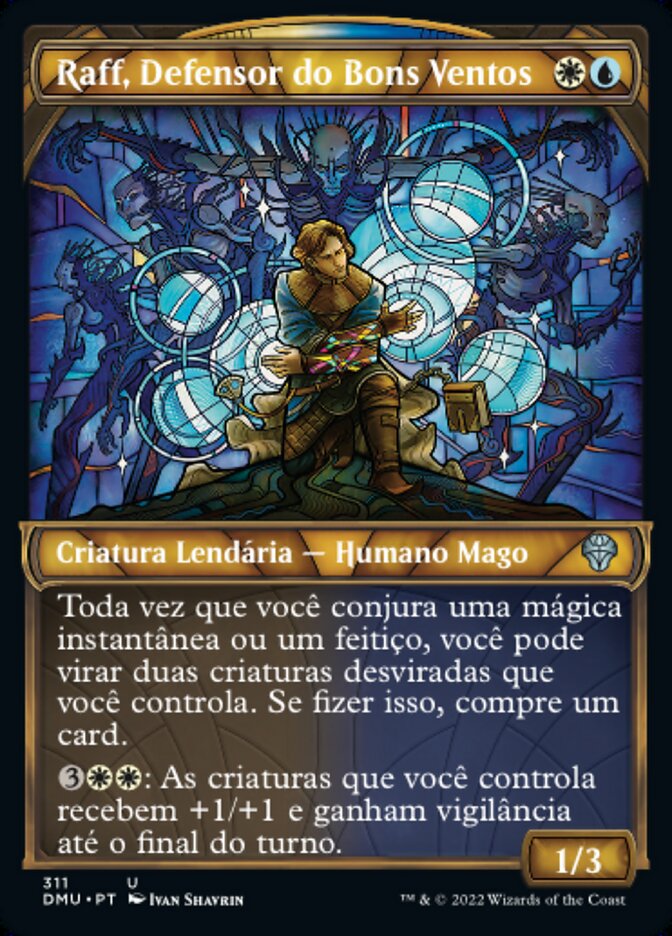 Raff, Defensor do Bons Ventos / Raff, Weatherlight Stalwart - Magic: The Gathering - MoxLand