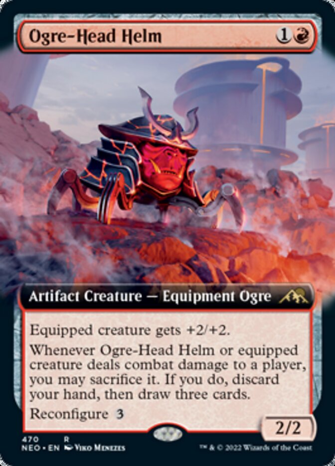 Elmo de Cabeça de Ogro / Ogre-Head Helm - Magic: The Gathering - MoxLand