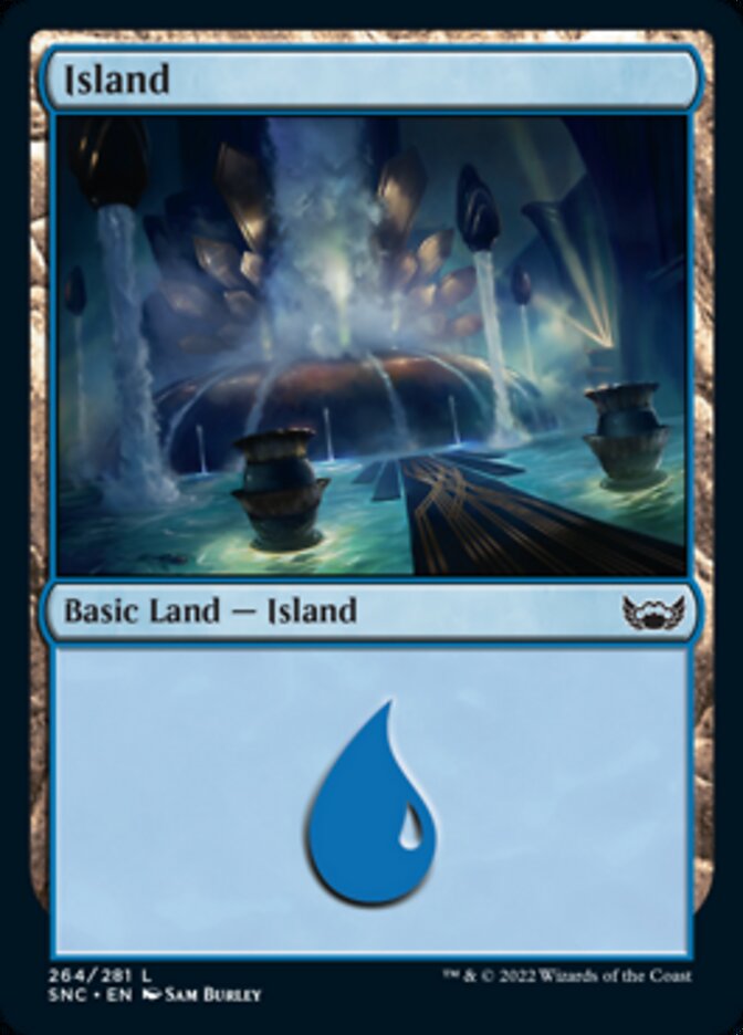 Ilha / Island - Magic: The Gathering - MoxLand