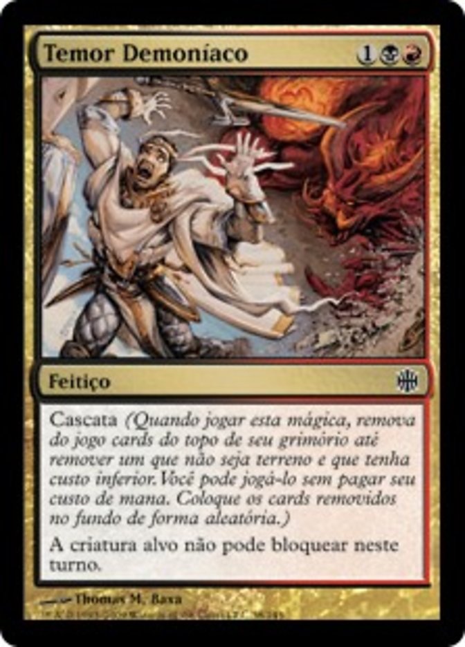 Temor Demoníaco / Demonic Dread - Magic: The Gathering - MoxLand