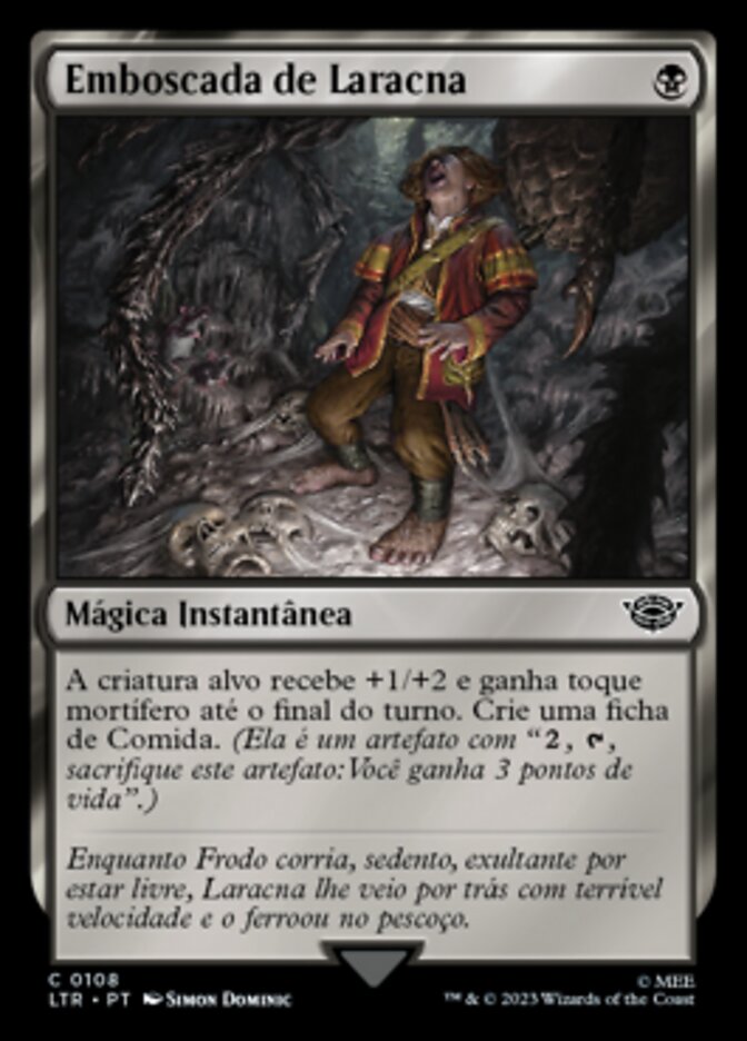 Emboscada de Laracna / Shelob's Ambush - Magic: The Gathering - MoxLand