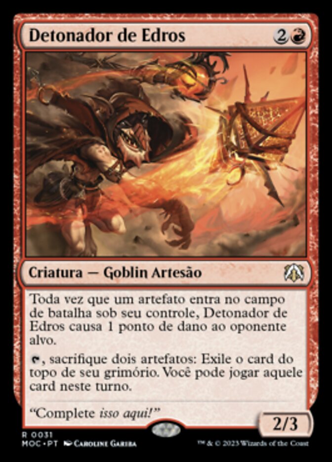 Detonador de Edros / Hedron Detonator - Magic: The Gathering - MoxLand