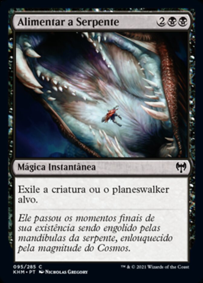 Alimentar a Serpente / Feed the Serpent - Magic: The Gathering - MoxLand