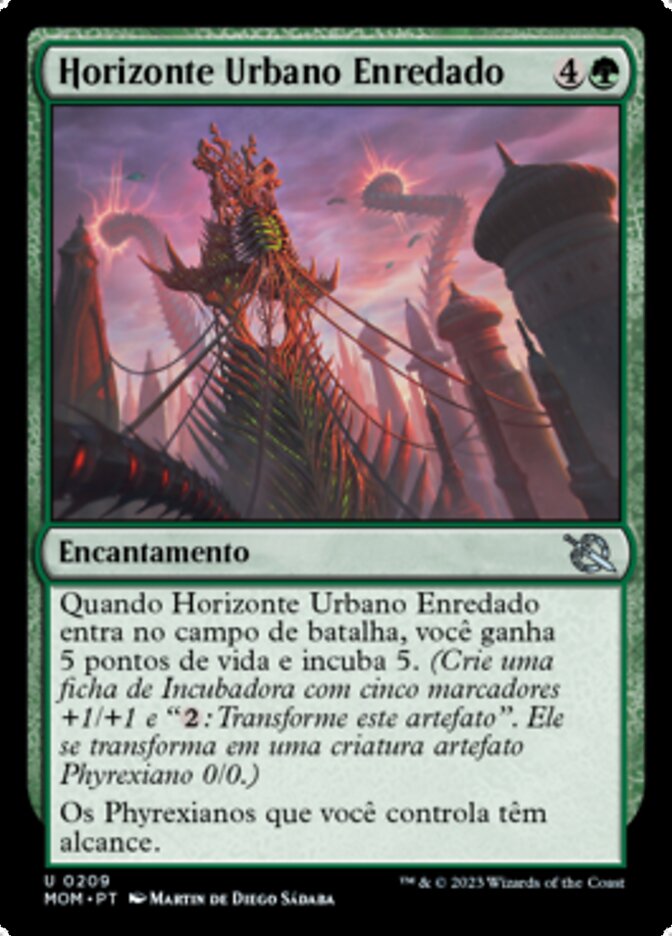 Horizonte Urbano Enredado / Tangled Skyline - Magic: The Gathering - MoxLand