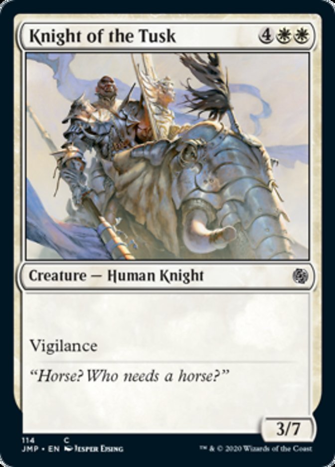 Cavaleiro da Presa / Knight of the Tusk - Magic: The Gathering - MoxLand