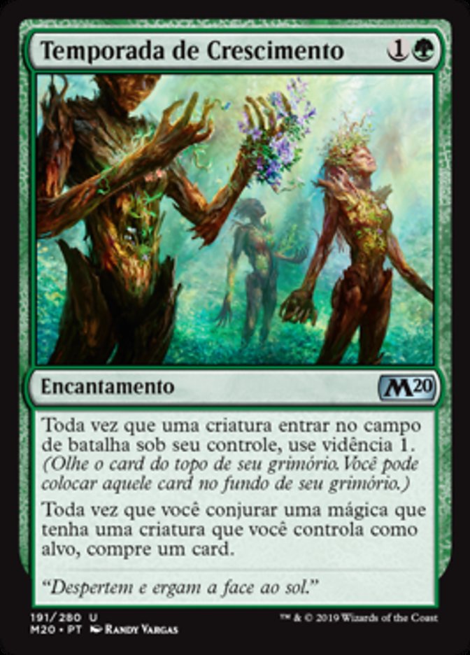 Temporada de Crescimento / Season of Growth - Magic: The Gathering - MoxLand