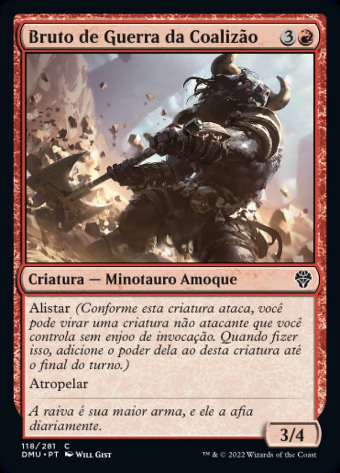 Bruto de Guerra da Coalizão / Coalition Warbrute - Magic: The Gathering - MoxLand