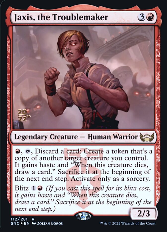 Jaxis, a Desordeira / Jaxis, the Troublemaker - Magic: The Gathering - MoxLand