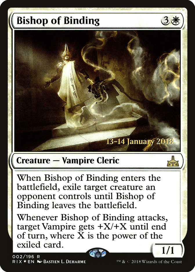 Bispo do Aprisionamento / Bishop of Binding - Magic: The Gathering - MoxLand