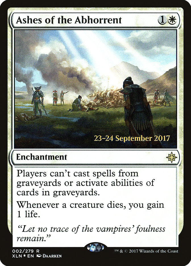 Cinzas do Abominável / Ashes of the Abhorrent - Magic: The Gathering - MoxLand