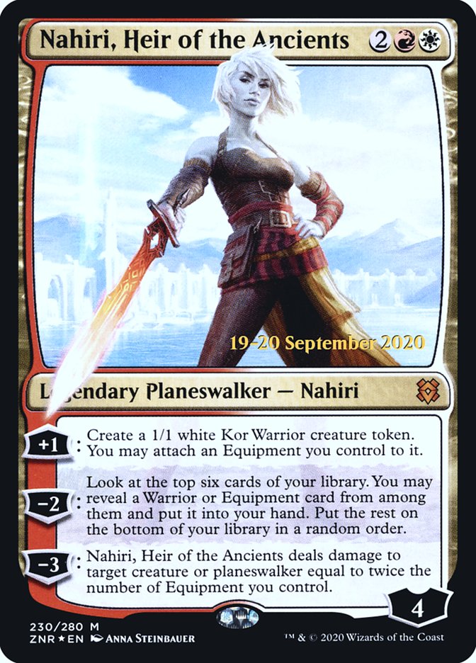 Nahiri, Herdeira dos Antigos / Nahiri, Heir of the Ancients - Magic: The Gathering - MoxLand