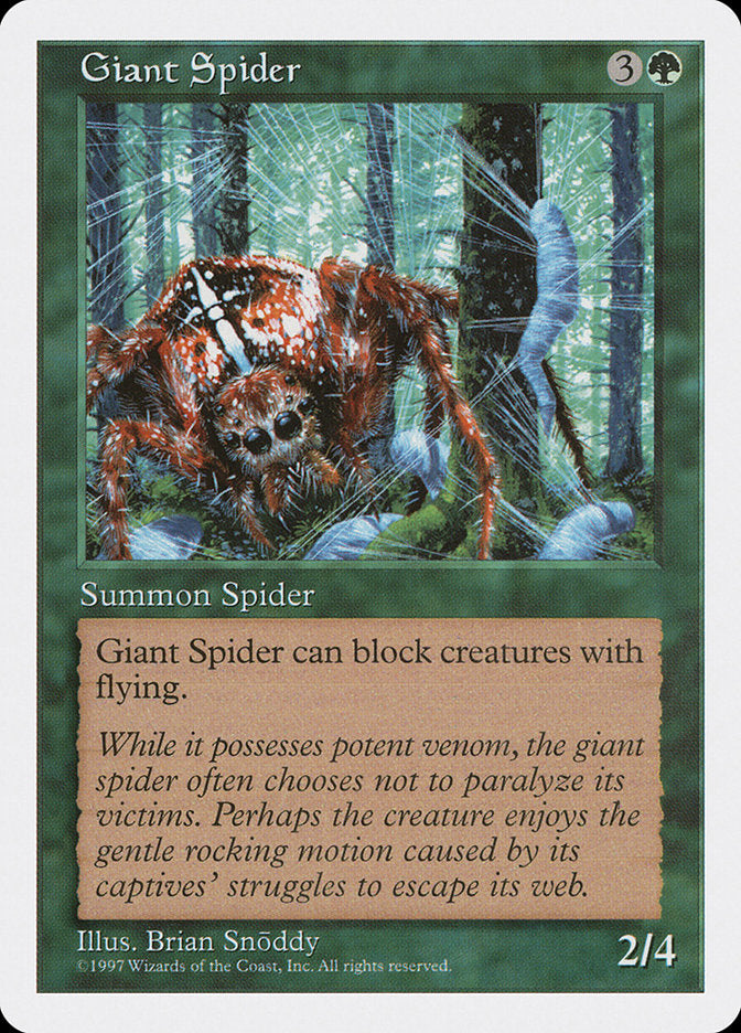 Aranha Gigante / Giant Spider - Magic: The Gathering - MoxLand