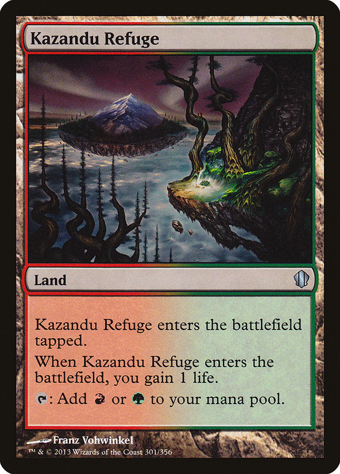 Refúgio de Kazandu / Kazandu Refuge - Magic: The Gathering - MoxLand