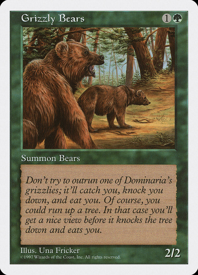 Ursos Cinzentos / Grizzly Bears - Magic: The Gathering - MoxLand