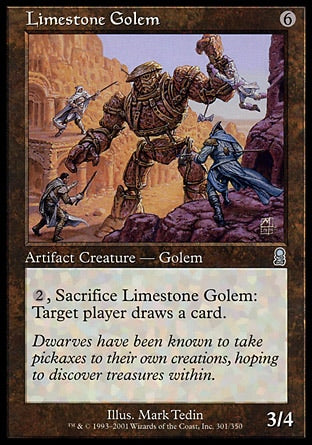 Golem de Calcário / Limestone Golem - Magic: The Gathering - MoxLand