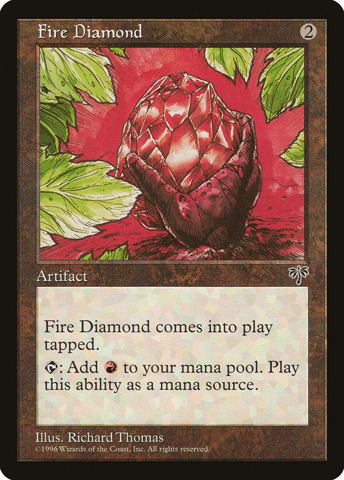 Diamante de Fogo / Fire Diamond - Magic: The Gathering - MoxLand