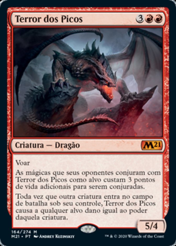 Terror dos Picos / Terror of the Peaks - Magic: The Gathering - MoxLand