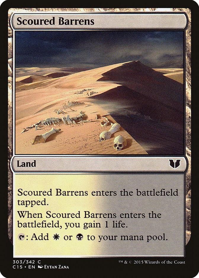 Desertos Calcinados / Scoured Barrens - Magic: The Gathering - MoxLand