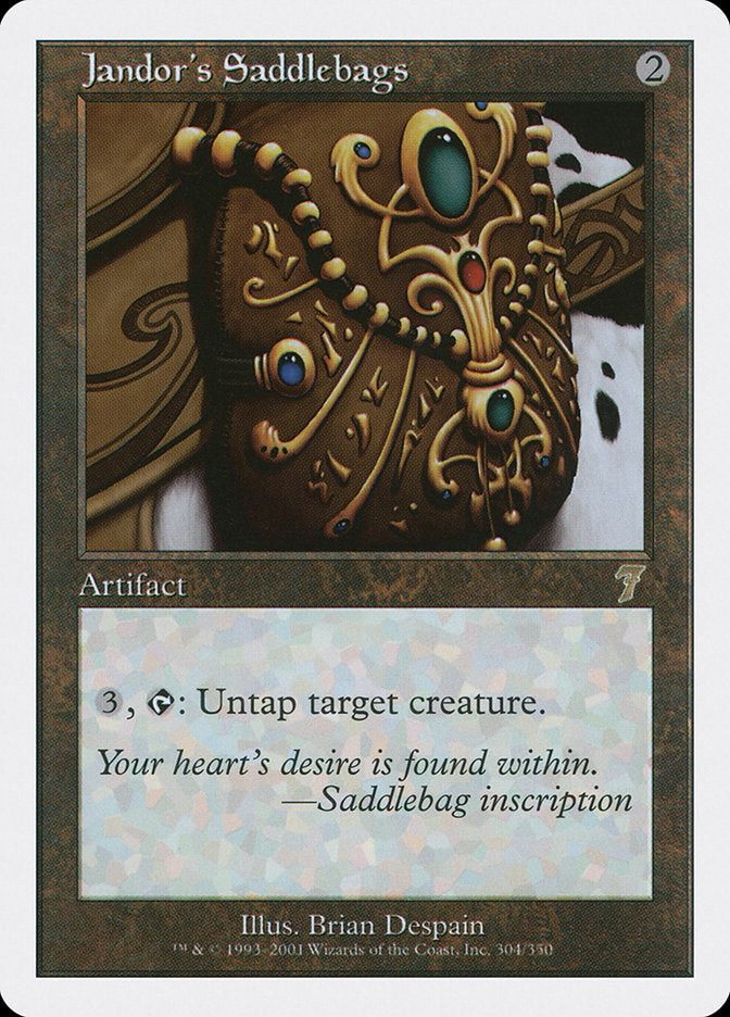 Alforje de Jandor / Jandor's Saddlebags - Magic: The Gathering - MoxLand