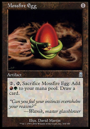 Ovo de Mossfire / Mossfire Egg - Magic: The Gathering - MoxLand