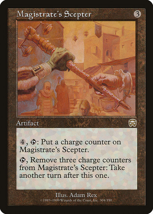 Cetro do Magistrado / Magistrate's Scepter - Magic: The Gathering - MoxLand