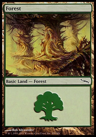 Floresta / Forest - Magic: The Gathering - MoxLand