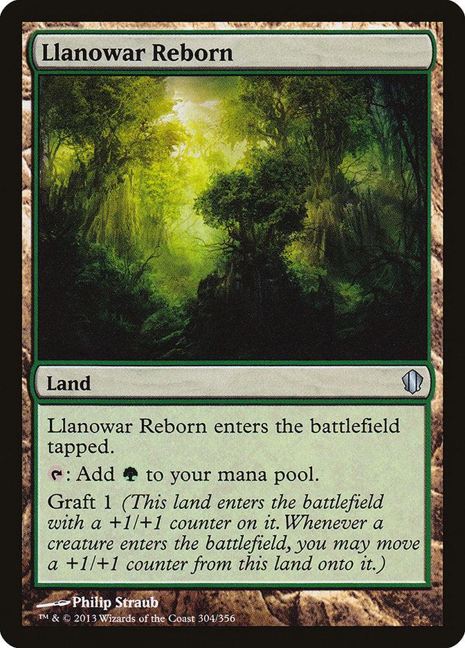 Renascimento de Llanowar / Llanowar Reborn - Magic: The Gathering - MoxLand