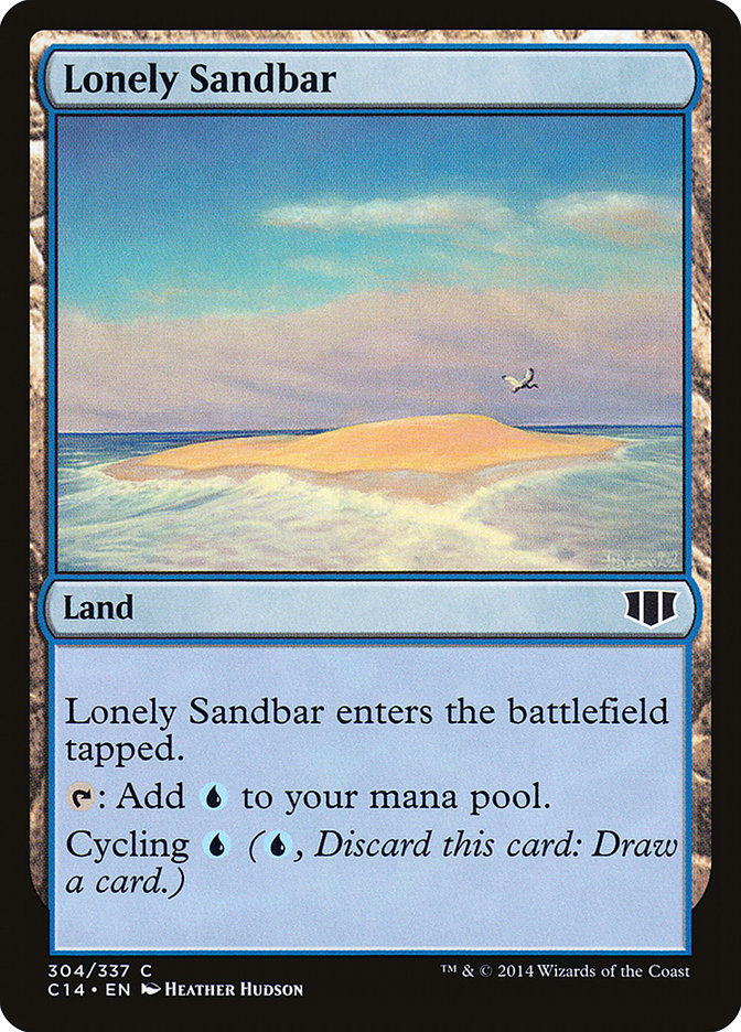 Banco de Areia Isolado / Lonely Sandbar - Magic: The Gathering - MoxLand