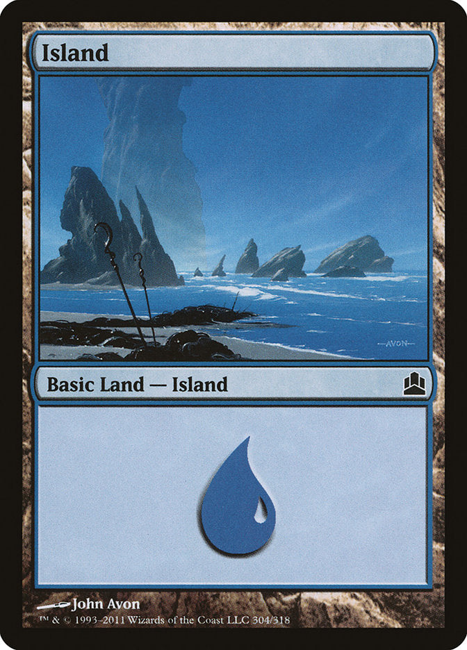 Ilha / Island - Magic: The Gathering - MoxLand