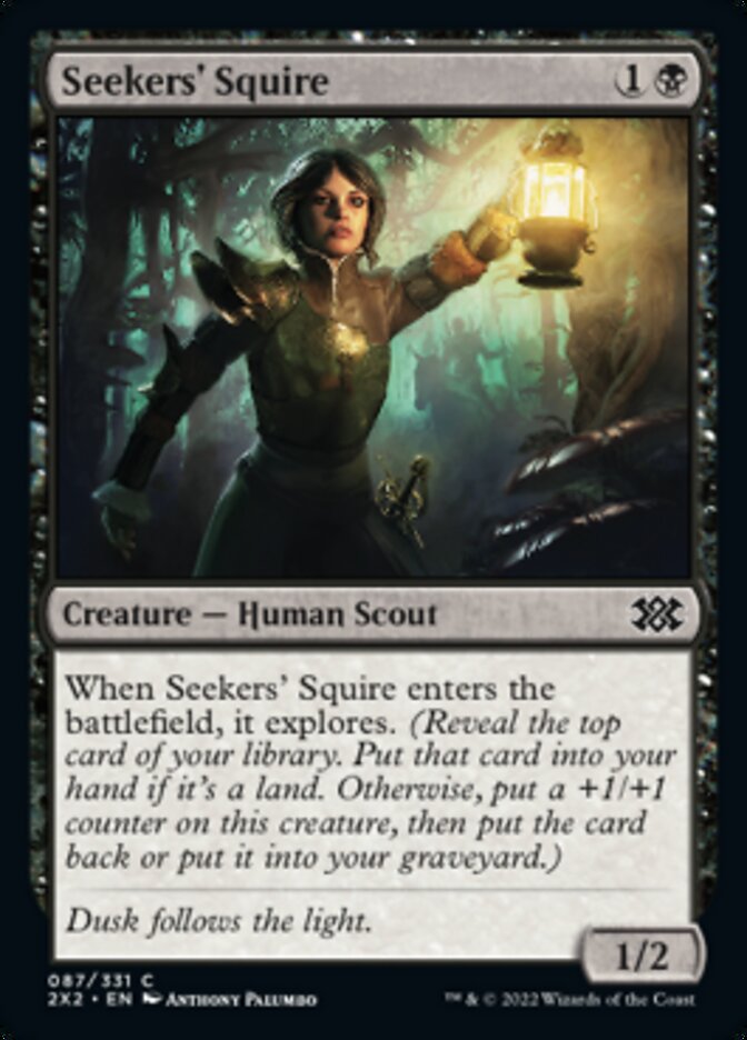 Escudeira da Buscadora / Seekers' Squire - Magic: The Gathering - MoxLand