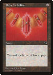 Ornato de Rubi / Ruby Medallion - Magic: The Gathering - MoxLand