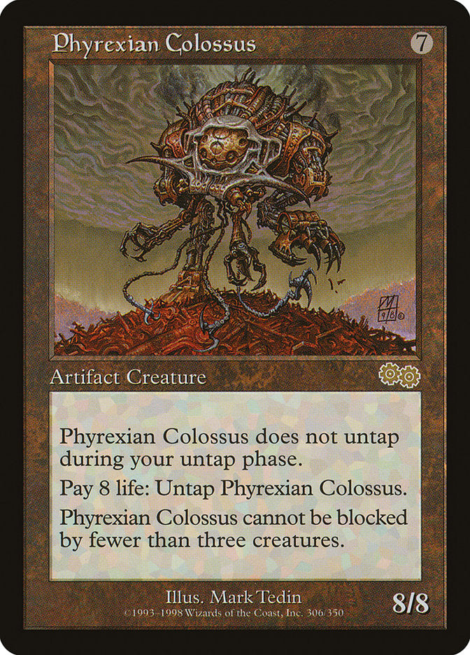 Colosso Phyrexiano / Phyrexian Colossus - Magic: The Gathering - MoxLand