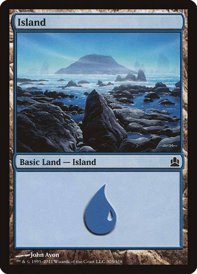 Ilha / Island - Magic: The Gathering - MoxLand