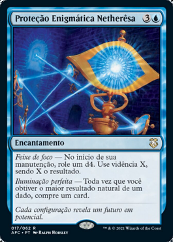 Proteção Enigmática Netherêsa / Netherese Puzzle-Ward - Magic: The Gathering - MoxLand