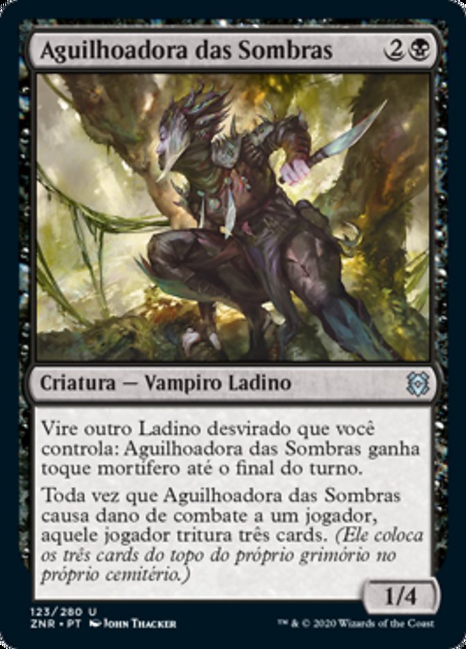 Aguilhoadora das Sombras / Shadow Stinger - Magic: The Gathering - MoxLand