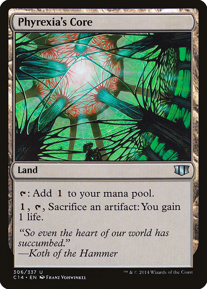 Núcleo de Phyrexia / Phyrexia's Core - Magic: The Gathering - MoxLand