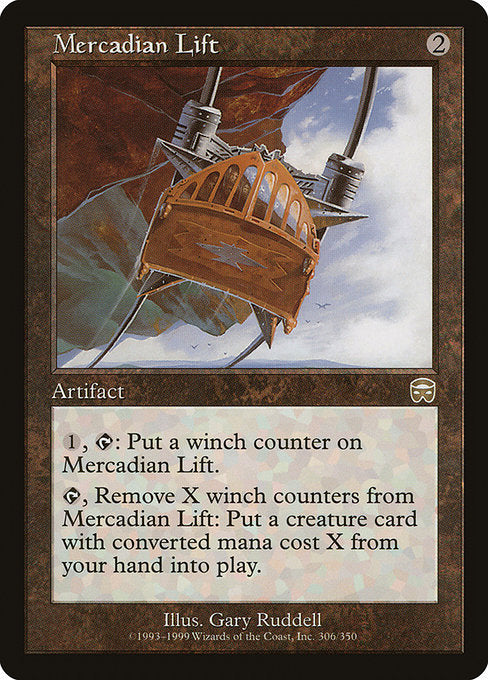 Elevador de Mercádia / Mercadian Lift - Magic: The Gathering - MoxLand