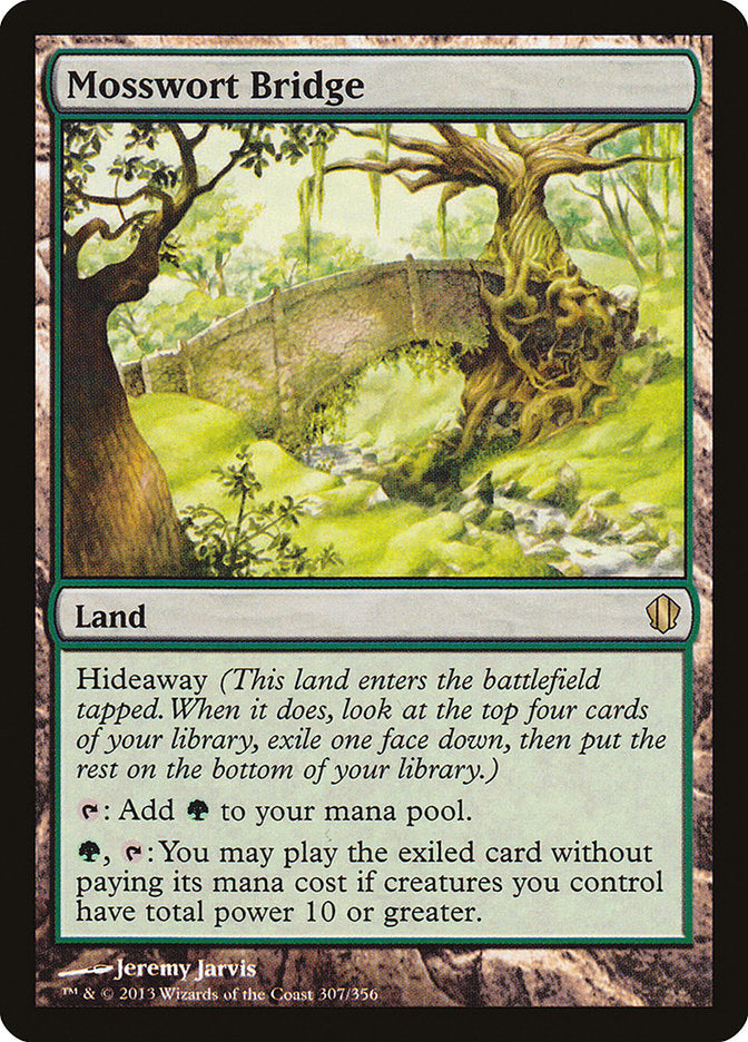 Ponte Musgomosto / Mosswort Bridge - Magic: The Gathering - MoxLand