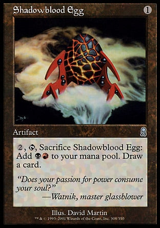 Ovo de Shadowblood / Shadowblood Egg - Magic: The Gathering - MoxLand