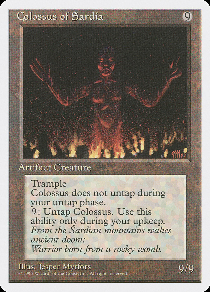 Colosso de Sardia / Colossus of Sardia - Magic: The Gathering - MoxLand