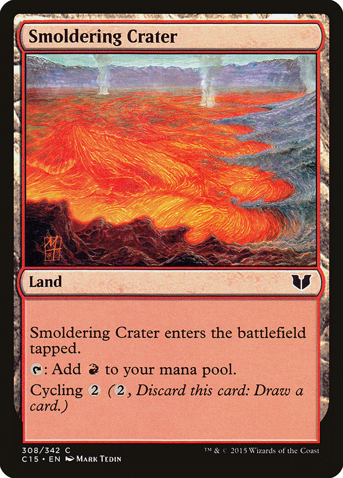 Cratera Fumegante / Smoldering Crater - Magic: The Gathering - MoxLand